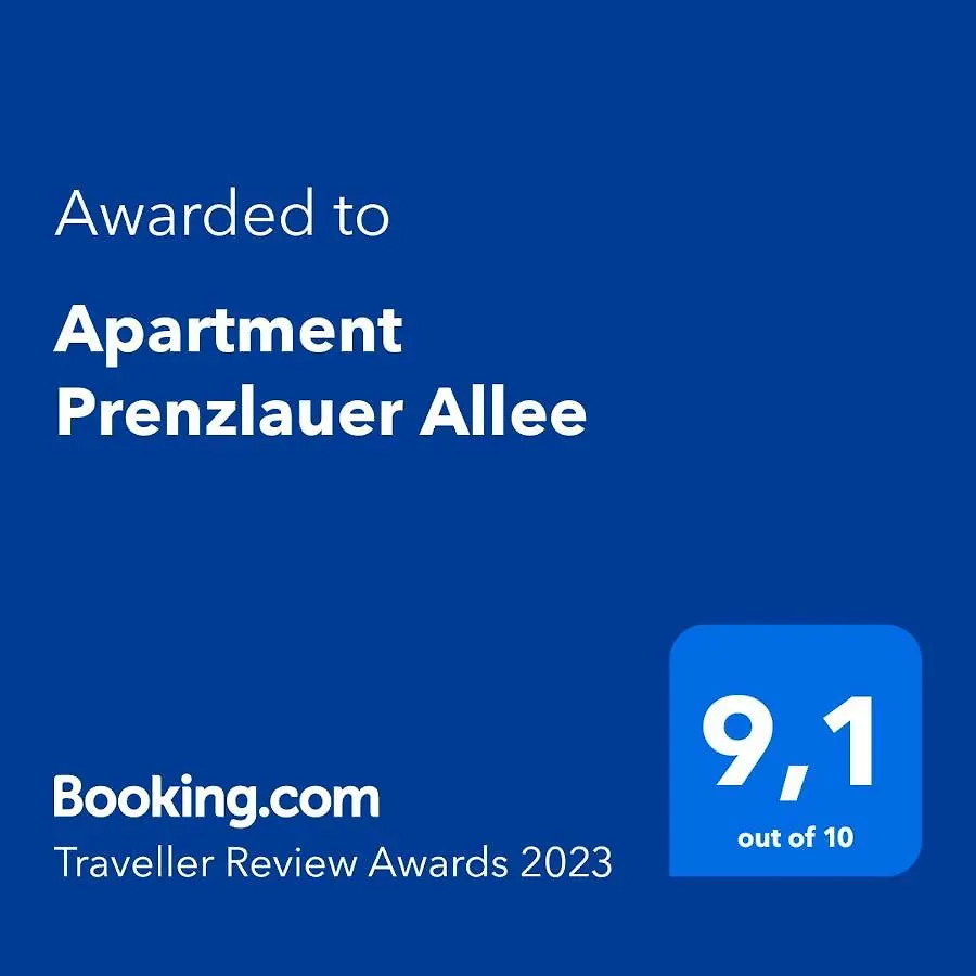 Apartment Prenzlauer Allee Berlin